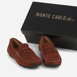 Monte Carlo Men Leather Slip-On Loafers-image-48