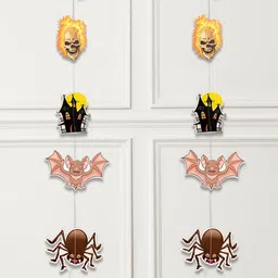 Special You Orange 2 Pieces Textured Halloween Garlands-picture-15