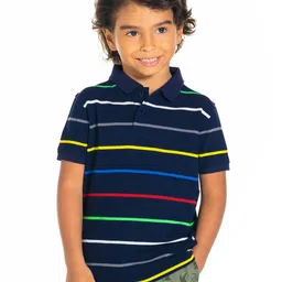 Cherry Crumble Boys Multicolor Cut & Sew Sci-Fi Polo T-shirt-picture-28