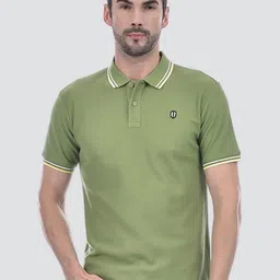 Numero Uno Men Solid Polo Collar Cotton T-shirt-picture-10