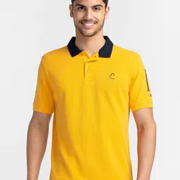 Being Human Typography Printed Polo Collar T-shirt-picture-27