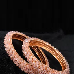 NMII Set Of 2 Gold Plated Beaded Bangles-picture-13