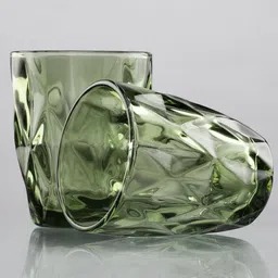 the decor mart Sage Tinted Glass 270ml (Set of 2) Everyday Glasses image 5