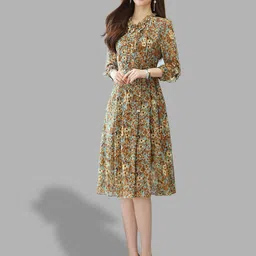 JC Collection Women Multicoloured Floral Dress-image-48