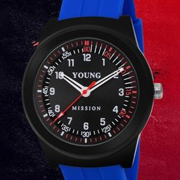 YOUNG MISSION Kids Round Analogue Watch YOUNG MISSION YM 605 BK-picture-24