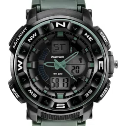 Fastrack Men Dial & Straps Analogue and Digital Watch 38076PP02-picture-38