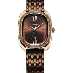 Titan Women Patterned Analogue Watch 95317KM01-image-0