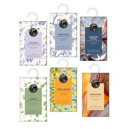 SOUL & SCENTS Blue & Green 6 Pieces Fragrance Sachet 20 g Each-image-24
