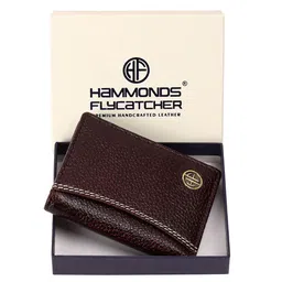 HAMMONDS FLYCATCHER Unisex Leather Card Holder image 1