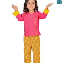 Tiny Bunnies Girls Pack of 2 Printed Pure Cotton Tunic With Trousers-picture-18