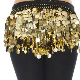 JENNA Embellished Belly Dance Hip Scarf-picture-10