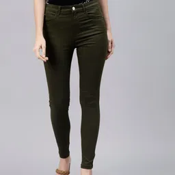 Marks & Spencer Women Khaki Jeggings-picture-18