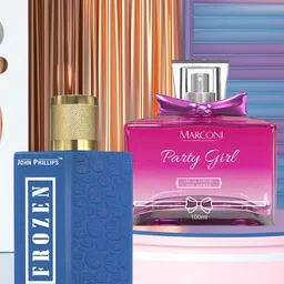 JOHN PHILLIPS Unisex Set Of Frozen & Marconi Party Girl Eau De Parfum - 100 ml Each-image-57