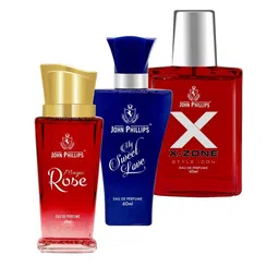 JOHN PHILLIPS Set of 3 Eau De Parfum 60 ml each - Magic Rose + My Sweet Love + XX-Zone-picture-32