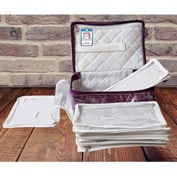 atorakushon Purple & White Solid Jewellery Organiser-picture-22
