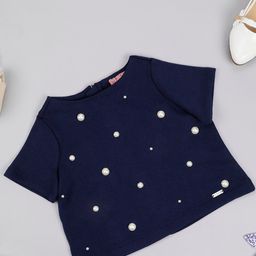One Friday Girls Embellished Regular Top-picture-11