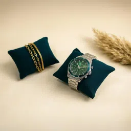 La Trove Dark Green Pillow for Watch Organizer Pillows - Pack of 2-picture-10