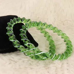 NMII Set Of 2 Twisted Design Crystal Bangles-picture-19