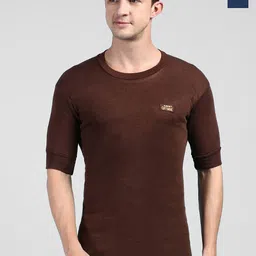 Lux Cottswool Pack Of 2 Cotton & Woollen Thermal Tops-picture-17