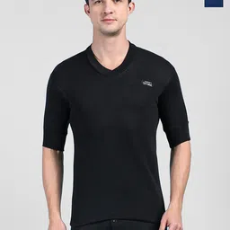 Lux Cottswool Pack Of 2 V Neck Thermal Tops-image-83