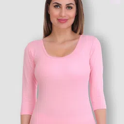 SELFCARE Pack Of 2 Round Neck Thermal Tops-picture-16