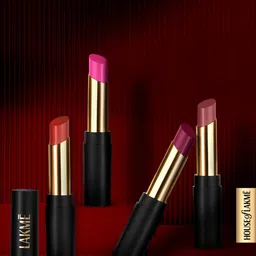 Lakme Absolute Beyond Matte Bullet Lipstick with Argan Oil - Maroon Magnet 104 image 5