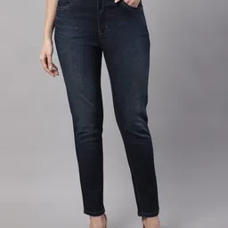 Cantabil Women Light Fade Stretchable Jeans-image-46