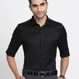 Turtle Premium Slim Fit Opaque Formal Shirt-picture-32