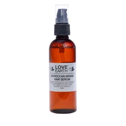 LOVE EARTH Moroccan Argan Hair Serum with Vitamin E for Silky Smooth & Shiny Hair - 100ml-image-86