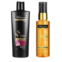 TRESemme Smooth & Shine Shampoo 340 ml & Gloss Ultimate Ultra Shine Hair Serum 50 ml-picture-30