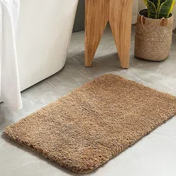 Nautica Brown Solid 2800GSM Anti-Slip Bath Rugs-picture-42