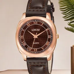 LOREM Women Embellished Dial & Stainless Steel Textured Straps Analogue Watch LR336-B-picture-21