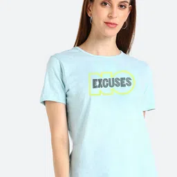 shashvi Women Blue Embellished Cotton T-shirt-image-62