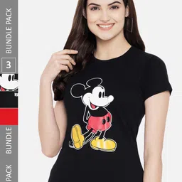 Fabflee Pack Of 3 Graphic Printed Cotton T-shirts-picture-15