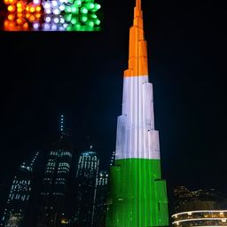 ENORMITY  Orange & Green Rice Shaped  LED String Lights-picture-8