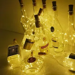 ENORMITY 10Pcs Yellow Rice Shape String Lights-picture-53