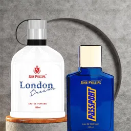 JOHN PHILLIPS Set of 2 Long Lasting Eau De Parfum - London Dreams & Passport - 100 ml each-picture-20
