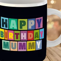 Keviv Black & Yellow Text or Slogans Printed Ceramic Glossy Mug 325 ml-image-32