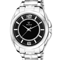 Walrus Men Textured Stainless Steel Bracelet Style Analogue Watch WWTM-POLO-VIII-020707_D-image-85