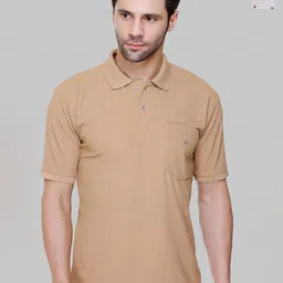 FLOSBERRY Men 2 Printed Polo Collar Pockets T-shirt-picture-11