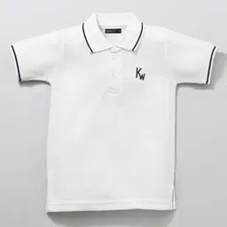 BAESD Boys Solid Polo Collar T-shirt image 1