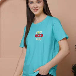 Friskers Women Floral Colourblocked Mandarin Collar Pockets T-shirt-picture-10