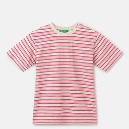 United Colors of Benetton Boys Striped Cotton T-shirt-picture-10
