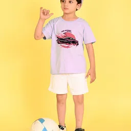 NUSYL Boys Graphic Printed Round Neck Oversized T-shirt-picture-29