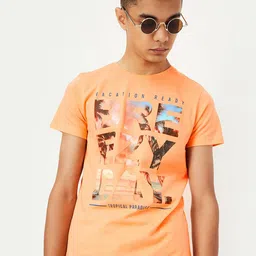 max Boys Typography Printed Cotton Casual T-shirt-picture-17