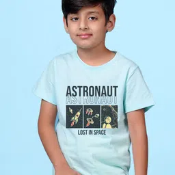 NUSYL Boys Graphic Printed Regular Fit T-shirt-picture-10