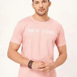 ZU Typography Printed Pure Cotton T-shirt-image-49