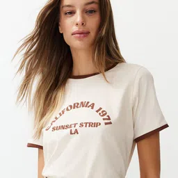 Trendyol Typography Printed Round Neck Cotton Regular T-shirt-picture-40
