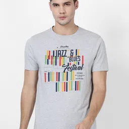 t-base Men Grey Typography Printed Cotton T-shirt-picture-35