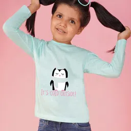 NUSYL Girls Graphic Printed Long Sleeves T-shirt-picture-44